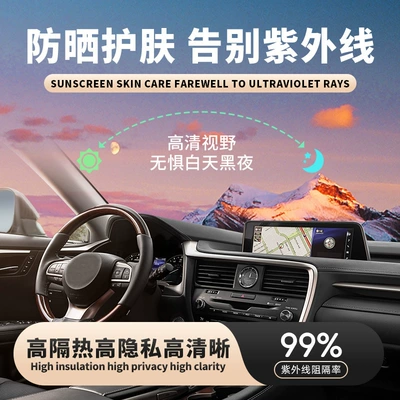 Sun Protection, Explosion-Proof Solar Film, Automotive Film