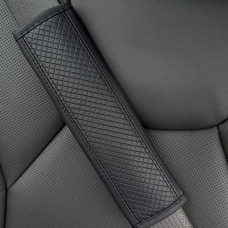 Qìchē – Car Seat Belt Seat belt shoulder pad - black