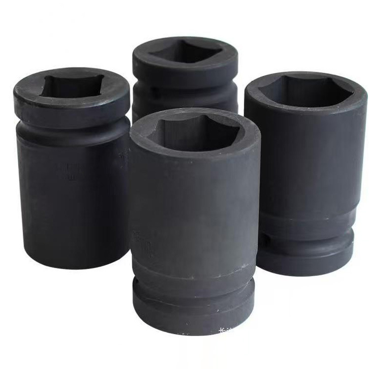 批发25方风炮套筒头一寸孔手动汽修维修工具五金六角套筒扳手套装