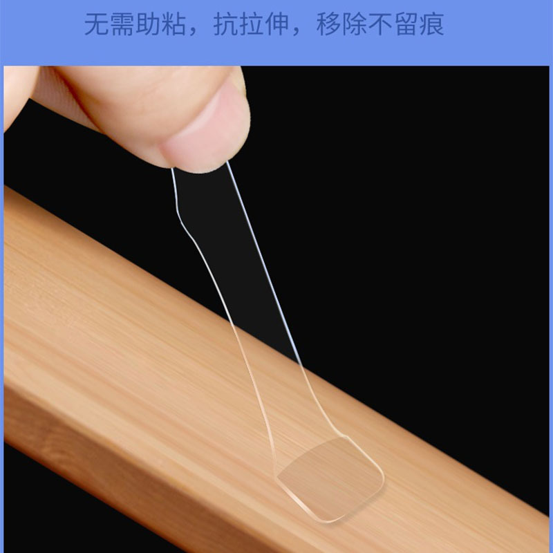 Fabricante en stock acrílico transparente pegamento burbuja mate mano Oficina Etiqueta de pie sin costura caja de almacenamiento caja ciega alta etiqueta adhesiva