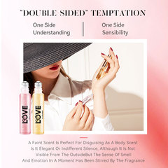 Diou Test Tube Roll-on Perfume Fresh, Natural and Long-Lasting Cocoa True Self Antiperspirant Roll-on Perfume Body Lotion