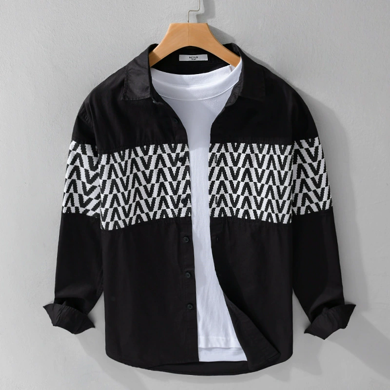 Демисезонная трендовая удобная рубашка для отдыха, oversize