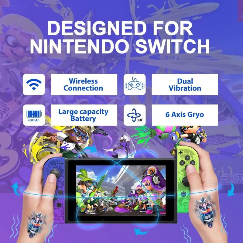 switch 左右手柄无线蓝牙游戏手柄带基础体感switch游戏手柄|undefined