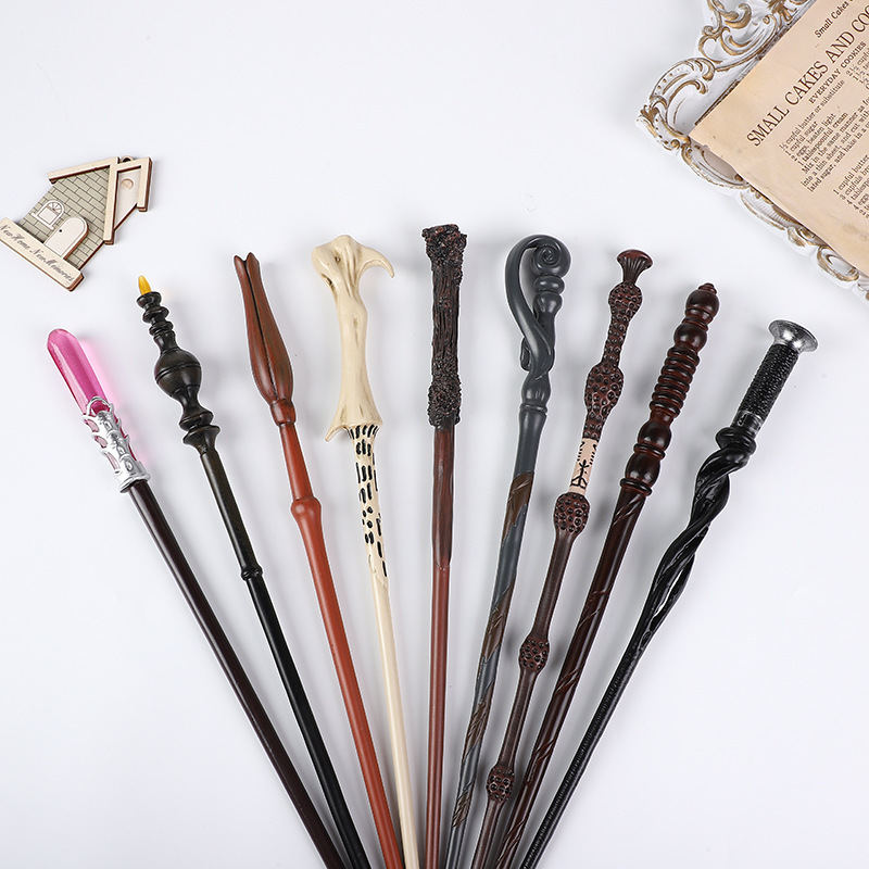 Wholesale Harry Potter Wands Hermione Dumbledore Voldemort Universal Studios Magic Wands Halloween Wands