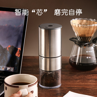 ✅ Wuqa Steel Core Bean Coffee Grinder Electric Coffee Bean Coffee Grinder Hand Coffee Grinder Coffee Machine Household Stainless Steel Cnc Self