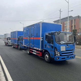 江淮5吨6吨液化气运输车1类危险品厢式运输车送车到家