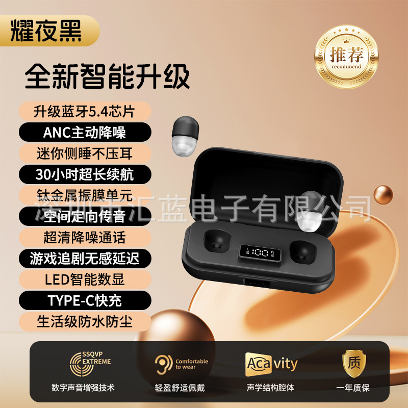 クロスボーダー新型AK57真 � � ワイヤレスbluetoothヘッドフォンミニ超小長航続睡眠男女学生ナノ通用|undefined