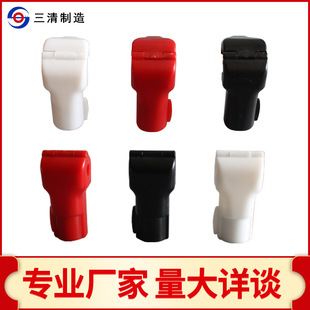 Plastic Hook Lock for Shopping Mall Supermarkets Small Red Lock Shelf Hooks 	 Supermarket Anti-Theft Buckle Anti-Theft Lock Opener