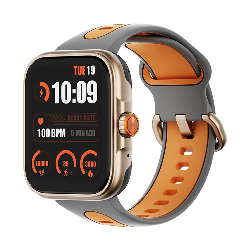 Смарт‑часы (Fitbeing) S216 — Bluetooth‑звонки, пульс, GPS, 3ATM
