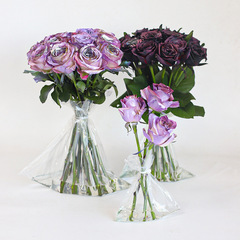 Fresh flower water-saving bag bouquet water bag plastic bag packaging bag rose water storage bag floral art flower shop material wholesale