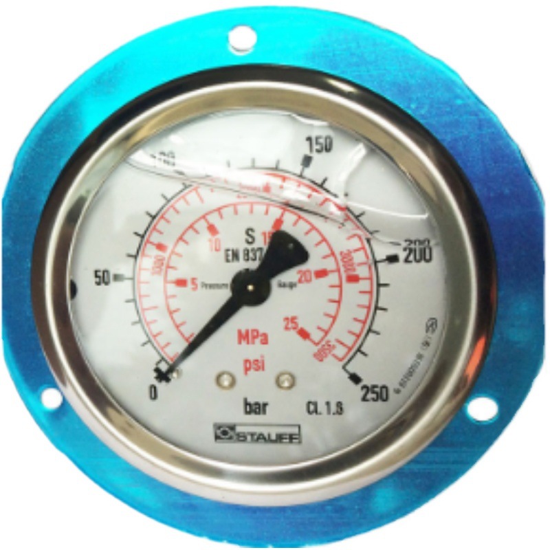 西德福STAUFF压力表 0-400Bar 径向 0-250Bar 径向盾构机配件现货