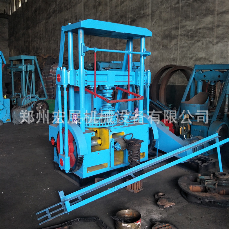 全自动煤球机生产线 一次成型易脱模煤球机厂家 无烟煤煤球机