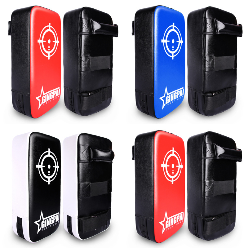 Sanda Taekwondo Foot Target Boxing Muay Thai Kicking Target Leg Guard Boxing Target Strength Training Accompanying Training for Martial Arts