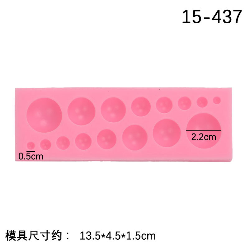 Simulación diamante semicírculo gema forma fondant molde de silicona decoración la torta chocolate para hornear