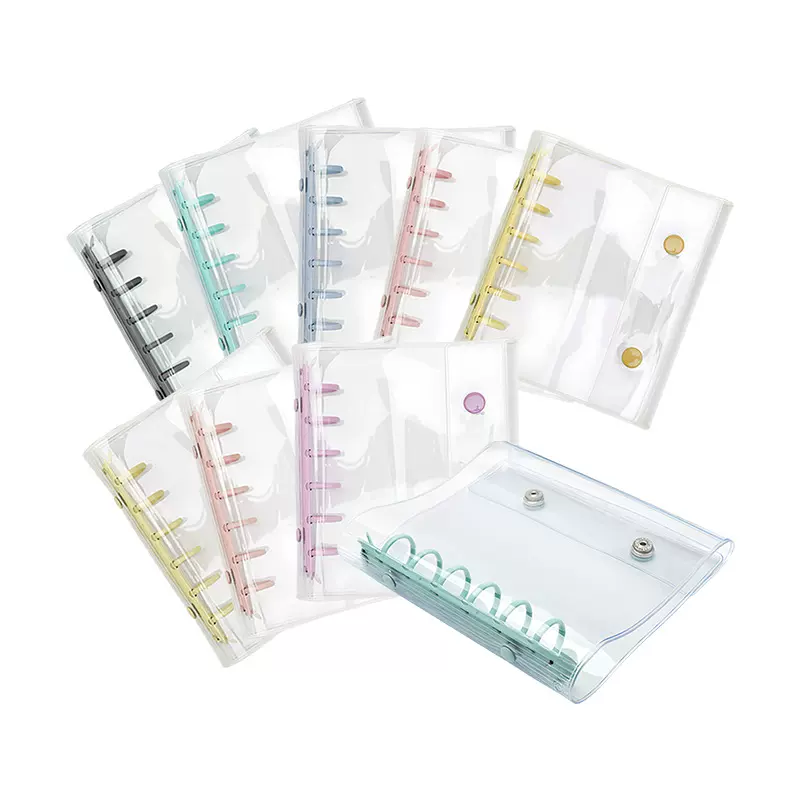 m5星星活页手账本适用于小卡收纳贴纸收纳笔记本清新活页本手账本