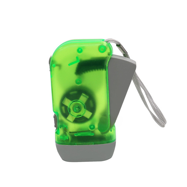 Small travel flashlight, generating electricity