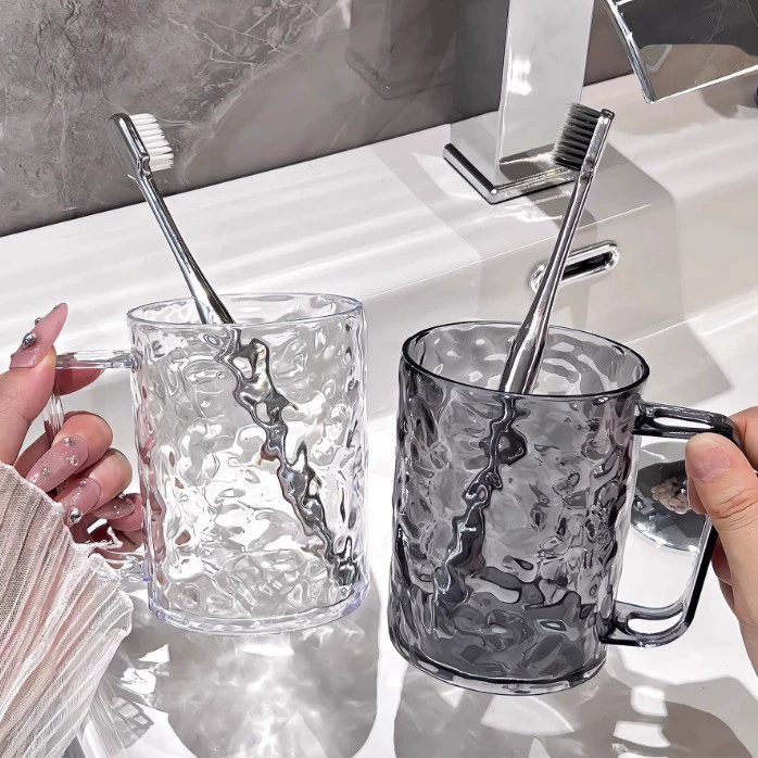 Ледниковая чашка с водой пластиковая чашка для мужчин и женщин простой случайный стакан для питьевой воды