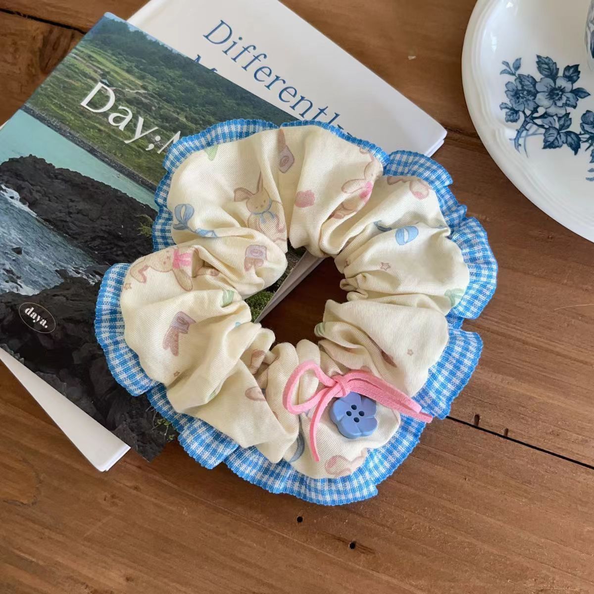 81＃蓝色樱桃小熊