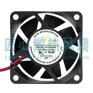 CHANG SHIN E&T DFH6025B DC 12V 0.14A 60x25mm 6����ɢ���L��