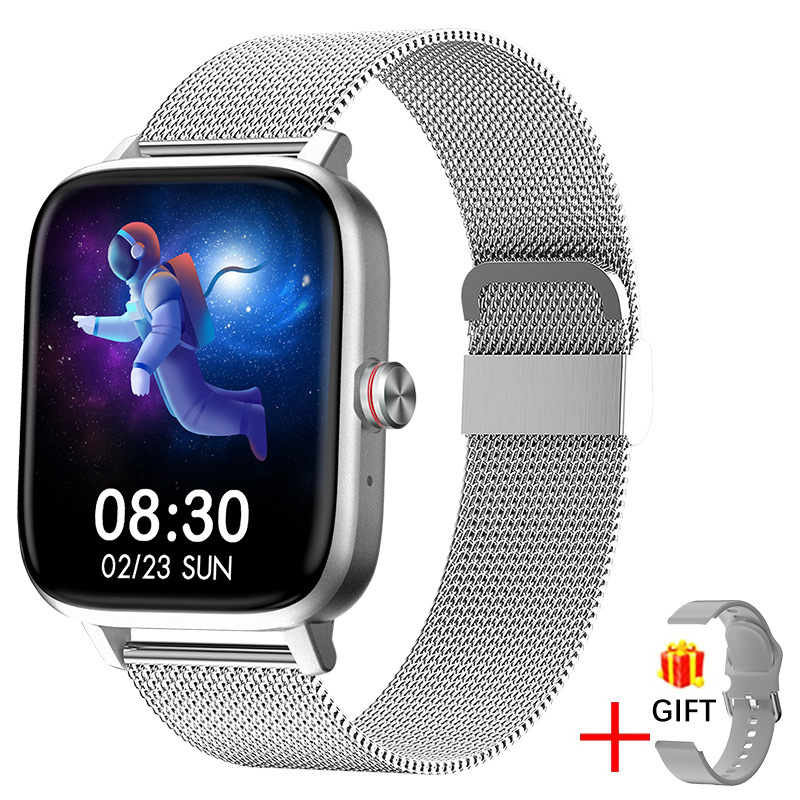 실버 스틸 벨트