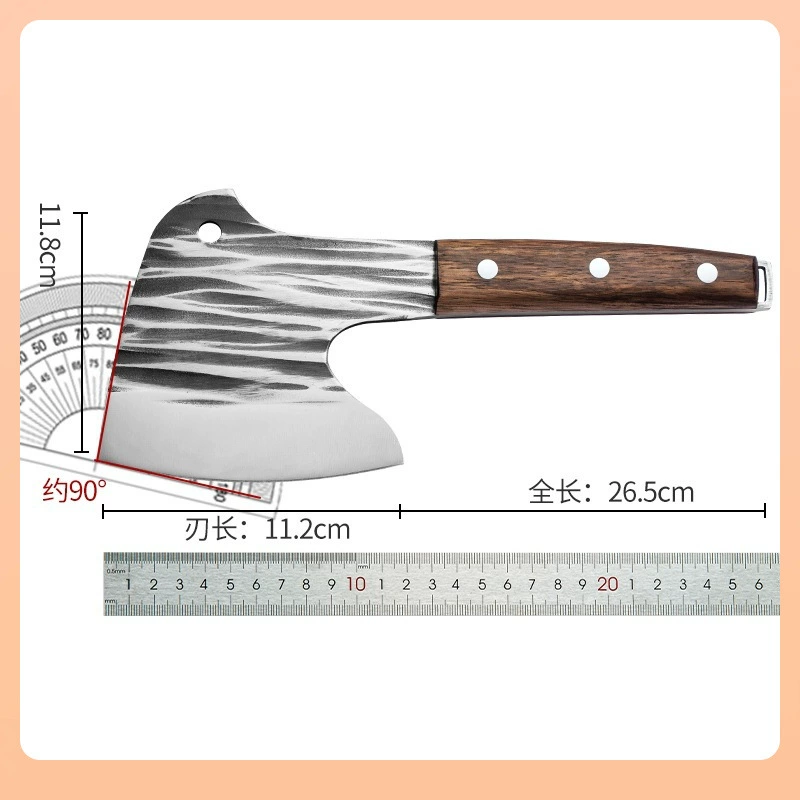 ✅Yangjiang Tools ax bone chopping knife thickened hand-forged bone chopping knife commercial large bone chopping knife manufacturer now