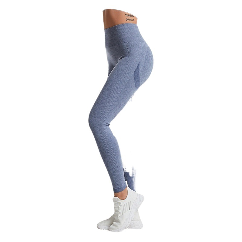 Cruzando Europa y América Smiley Melocotón Nalgas de cintura alta Nalgas de secado rápido Ejercicio de yoga Ejercicio Pantalones cortos Ligeros y ajustados
