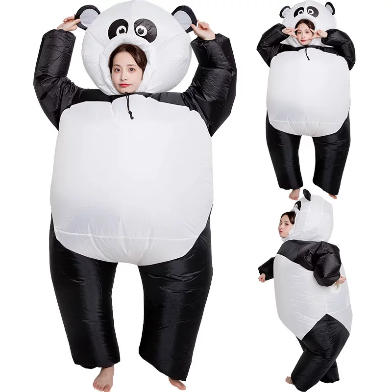 Cartoon inflatable props, doll, panda
