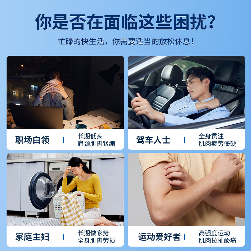 クロスボーダーデュアル出力 TENS 電気パルスマッサージャー EMS 刺激装置中低周波パルスマッサージ器具マッサージ|undefined