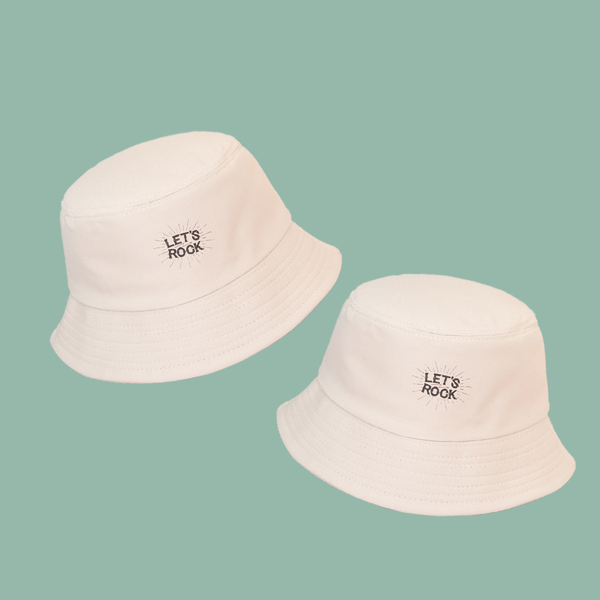 Korean Fashion Leisure Wide-brimmed Bucket Hat Wholesale display picture 2