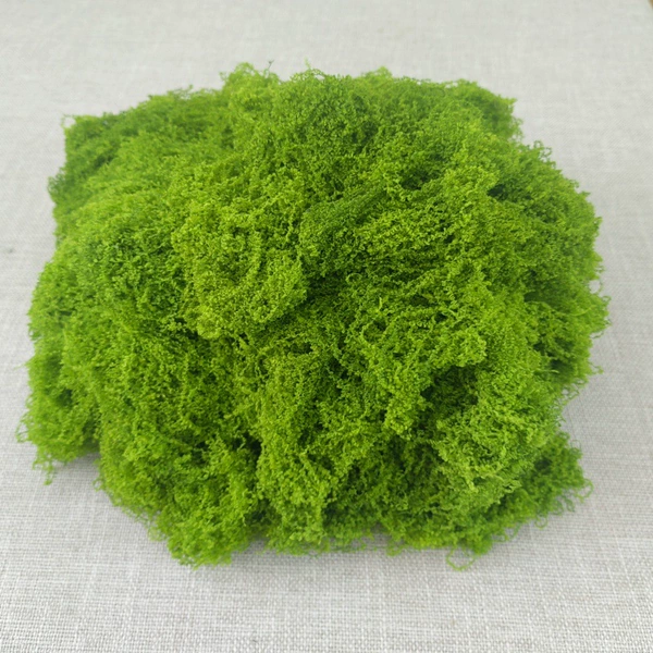 Silk -shaped moss light green 500 grams