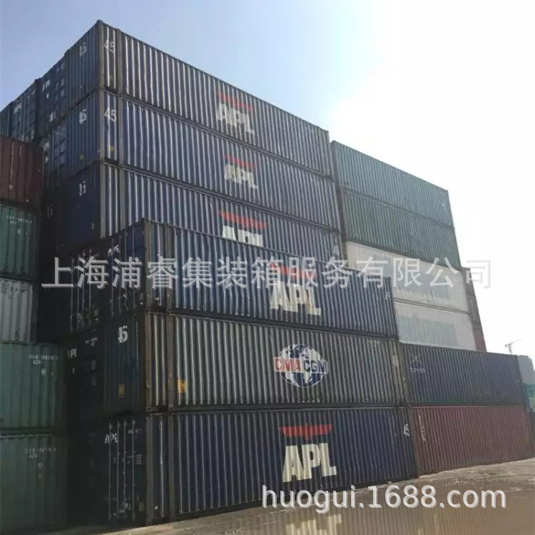江浙沪二手旧集装箱出租，6米12米二手海运集装箱长期租赁