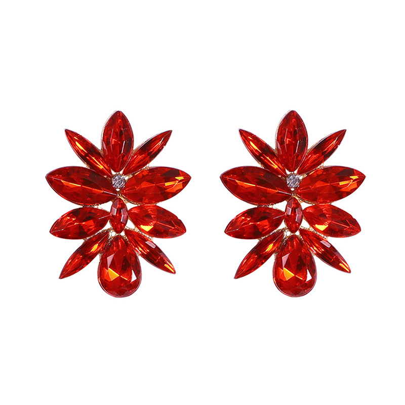 15g Weight Artificial Gemstones Inlay Material Drop Earrings Classification 1 Pair Quantity Daily Occasion Alloy Material Water Droplets Pattern Women'S Gender Rhinestone Design Retro Style Retro Water Droplets Alloy Rhinestone Artificial Gemstones Drop Earrings 1 Pair 1