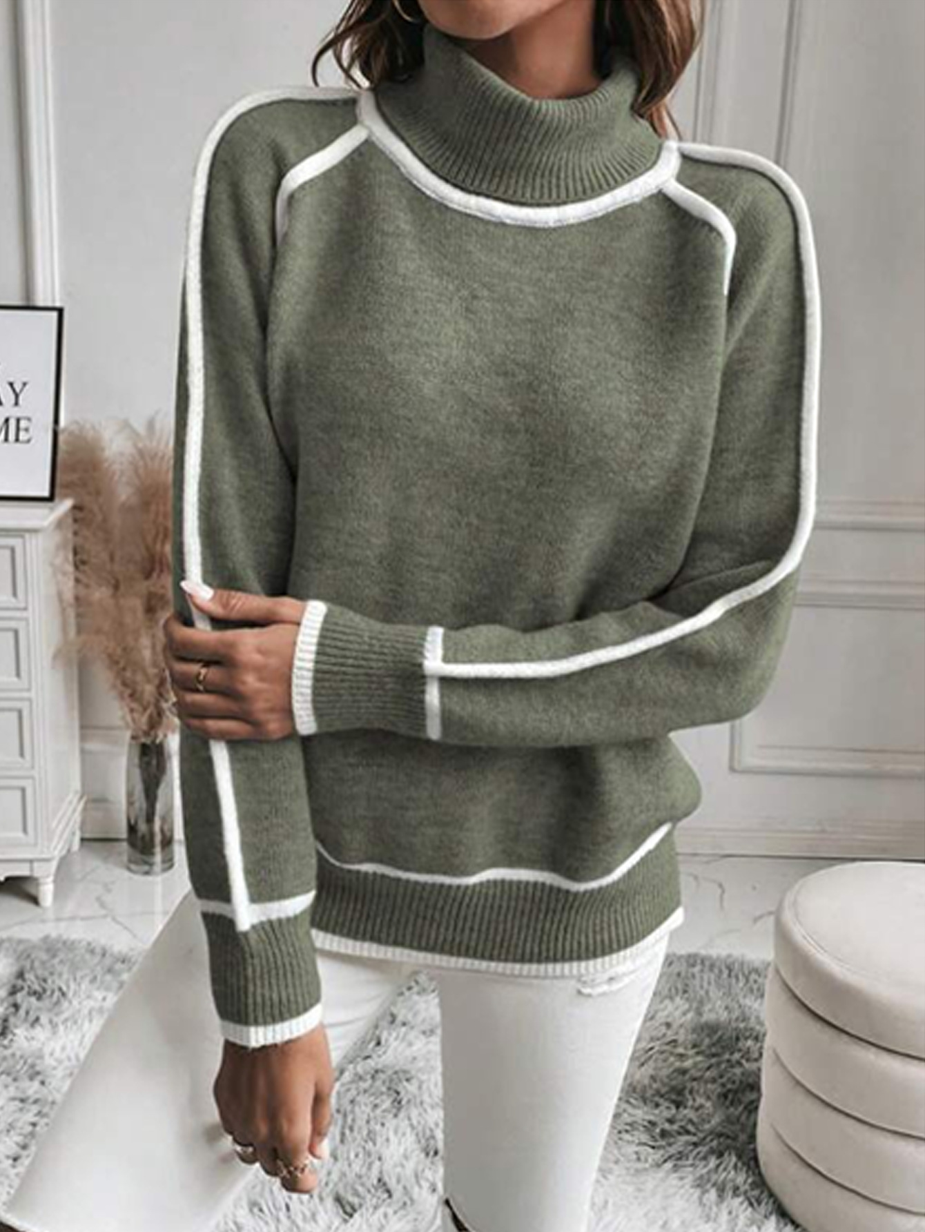 Knitwear Tops Type Daily Occasion Wholesale Women's Simple Style Classic Style Solid Color Long Sleeve Sweaters & Cardigans