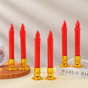 LED���Ϟ�T�tɫ���������ω������Ĺ늳ؿ����UϞcandle��ˮ