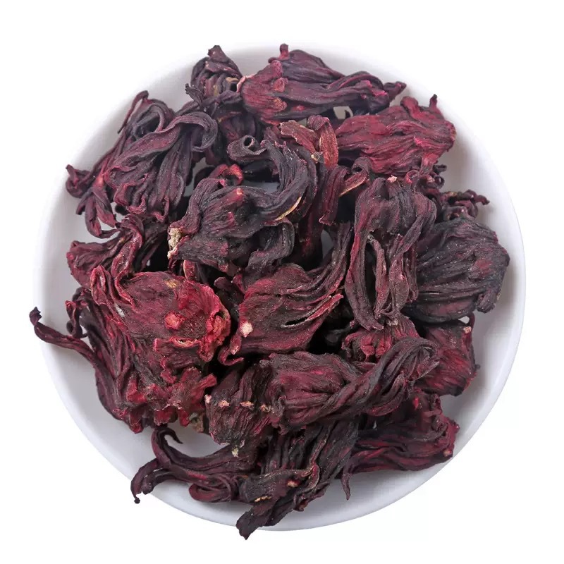 Dried Roselle Hibiscus Luo Shen Hua 500g Loose Flower Tea for Brewing and Culinary Use in use
