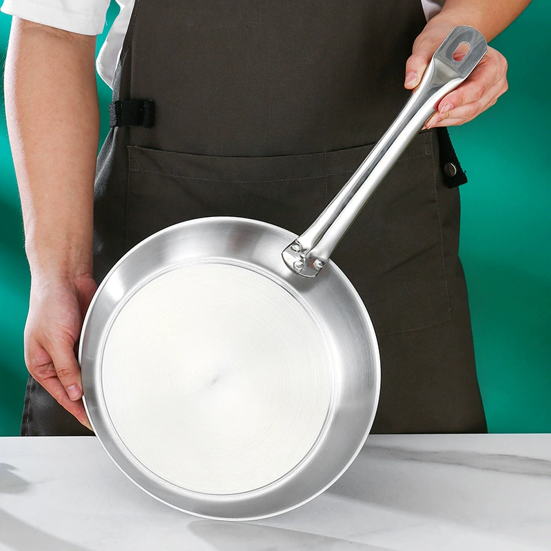 Плоская кастрюля Pot Pok Pok Pot Большая плоская кастрюля -Fied Pot, плоский горшок, коммуникативная плоская кастрюля коммерческая большая