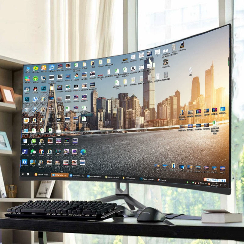 Игровой LCD-монитор, 24/27/32 дюйма — варианты FHD/2K, плоский и изогнутый, 75–165 Гц