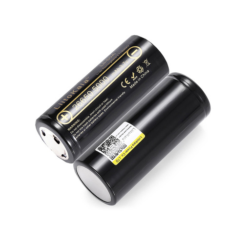 LiitoKala lii-50A 3.7V 26650 5000mah lithium battery can be discharged at 20A