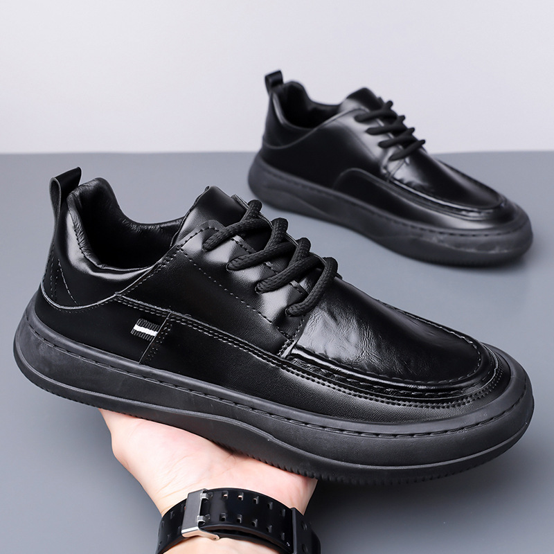 2026 hombre de negocios casual zapatos de cuero multifuncional ultra suave suela antiodor transpirable delgada viajero zapatos de cuero británico