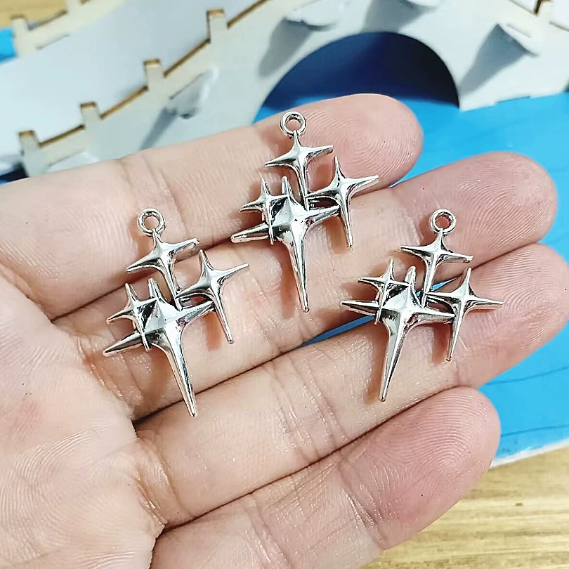 Серебряная ретро подвеска, аксессуар, аксессуары, 15 грамм, DIY, 50 штук