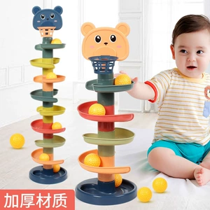 Дженга с рельсами, игрушка, раннее развитие, 1-3 лет