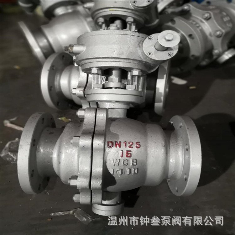 大口径法兰固定式球阀 Q47F-25C 蒸汽油燃气天然气手动固定球阀