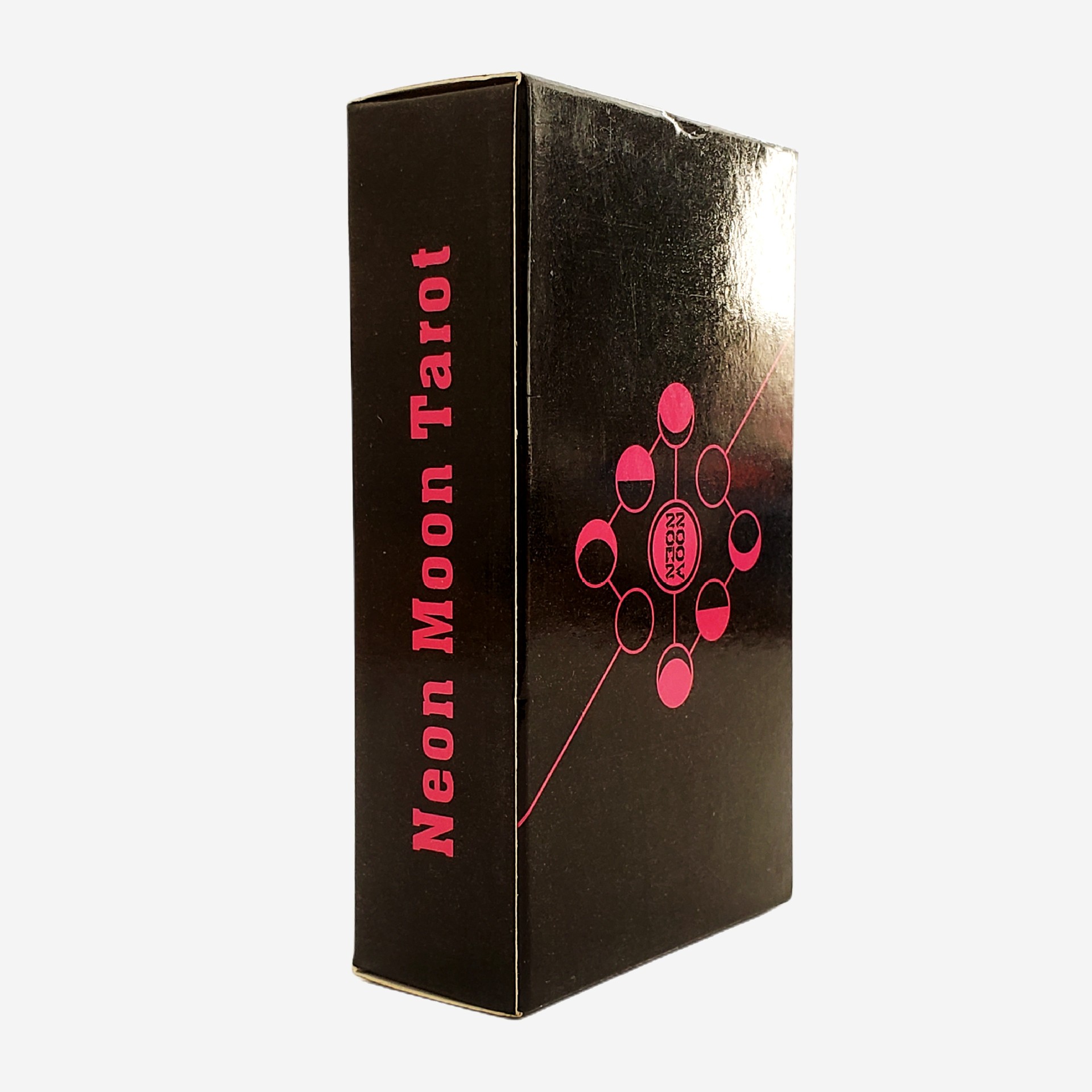 Cartas de jogo de tabuleiro tarot neon moon para festas divertidas_voghion.com