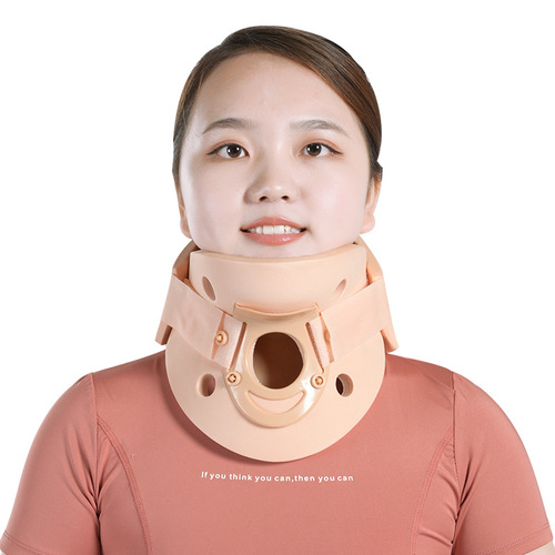 Cervical brace for cervical vertebra surgery to fix the neck. Cervical vertebra and neck brace for home use. Adult torticollis neck brace.