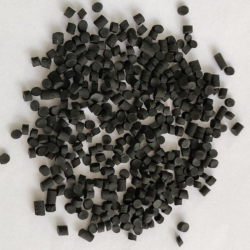 阻燃TPV颗粒 防火V0级 耐高温耐老化 注塑级黑色TPV80度弹性体