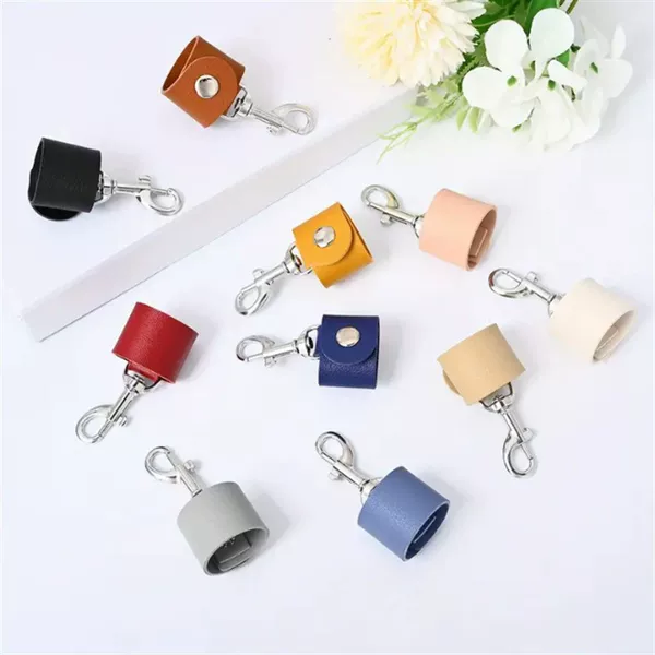 Anti-Lost Keychain for Bags, Anti-Lost Leather Cord Pendant, Wholesale from Manufacturer, Bead Pendant Accessories, Keychain