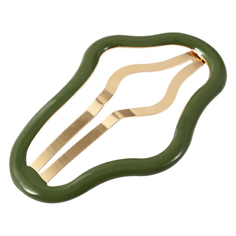 Nuevo TikTok popular clip de BB hueco Nube de alto grado de horquilla rota horquilla femenina frente flequillo color palabra clip