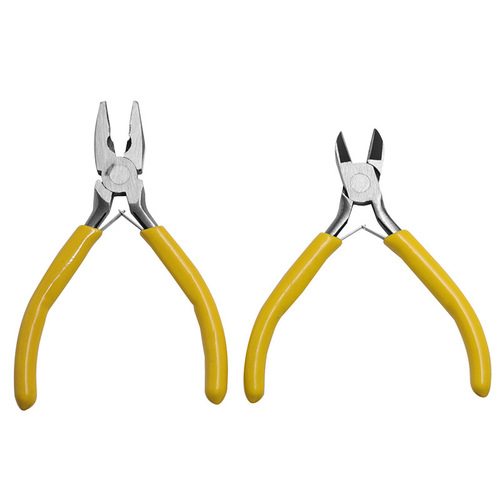 A variety of optional pointed-nosed steel wire curved-nosed round-nosed pliers 5-inch mini pliers DIY handmade pliers multi-purpose jewelry pliers