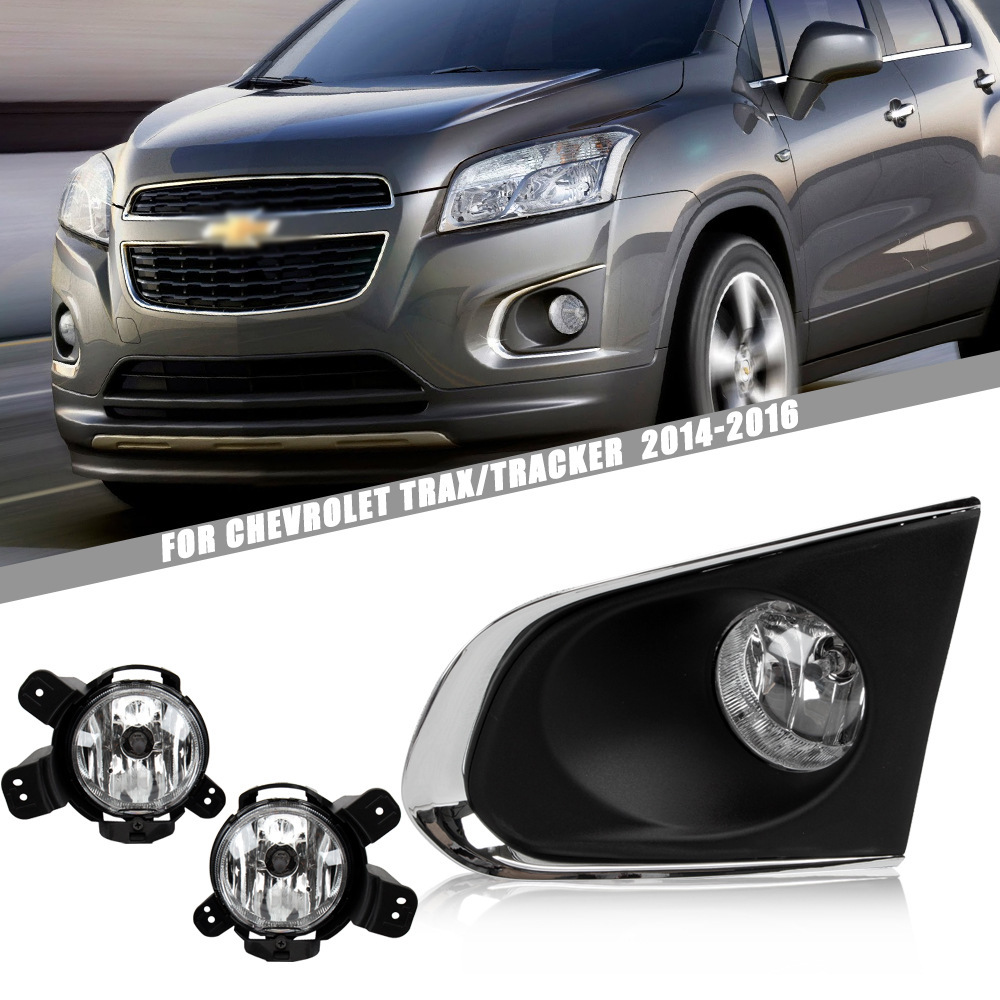 Aplicable a Chevrolet 14 15 16 17 años de luz de niebla delantera, conjunto de luz de conducción diurna, luz de parachoques