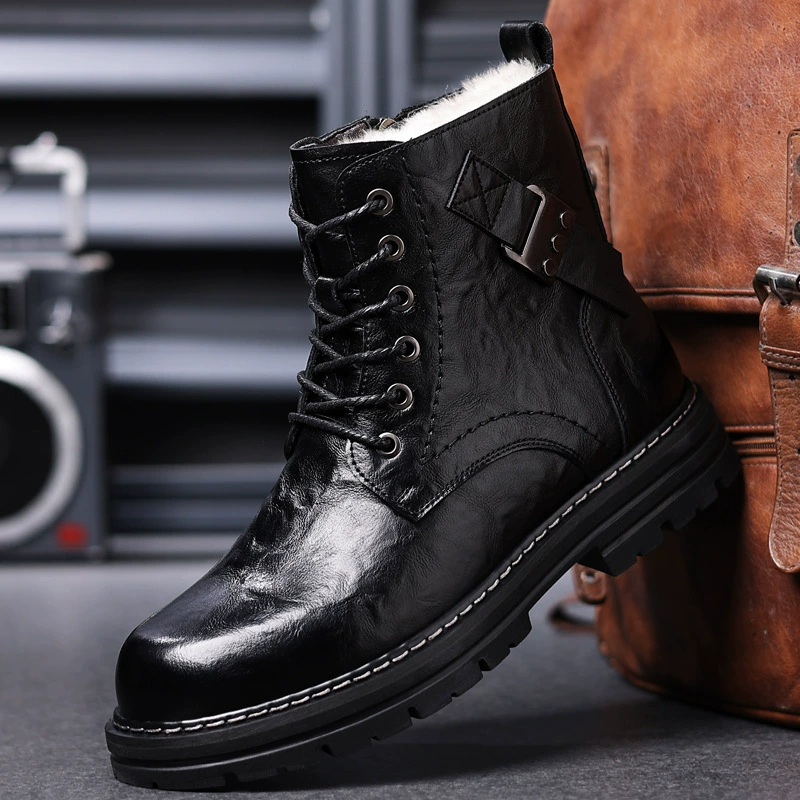 Martens, туфли, теплые ботинки, модная универсальная обувь